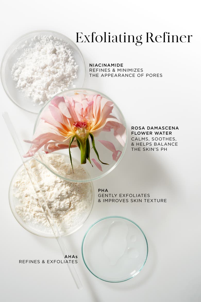 The Elemental Cleansing Balm & Exfoliating Refiner, Alternate, color, White