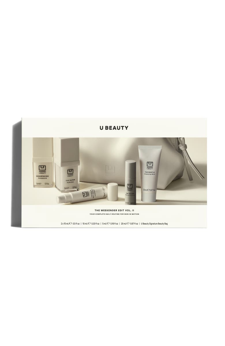 U Beauty The Weekend Skin Care Set Volume II, Alternate, color,