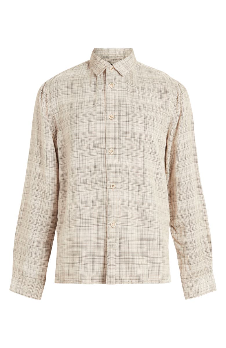 John Varvatos Plaid Corduroy Overshirt, Alternate, color, 