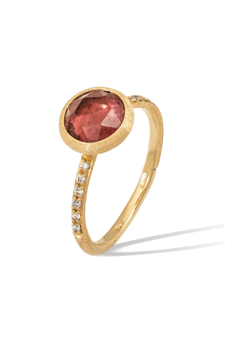 Marco Bicego Jaipur Color Tourmaline & Diamond Ring, Main, color, 