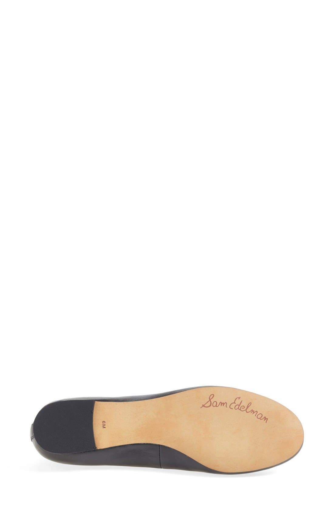 Sam Edelman 'Alaine' Scalloped Topline Flat, Alternate, color, 