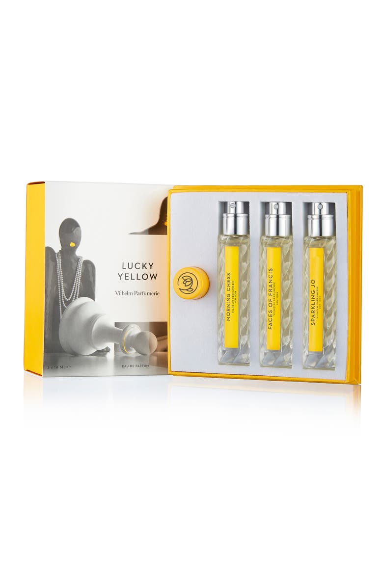 Lucky Yellow Fragrance Set, Alternate, color, NO COLOR
