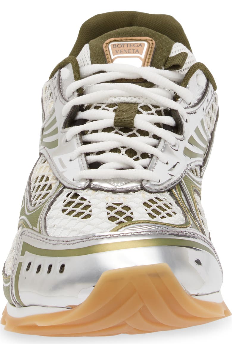 Bottega Veneta Orbit Low Top Sneaker, Alternate, color, 2848 Mud/White