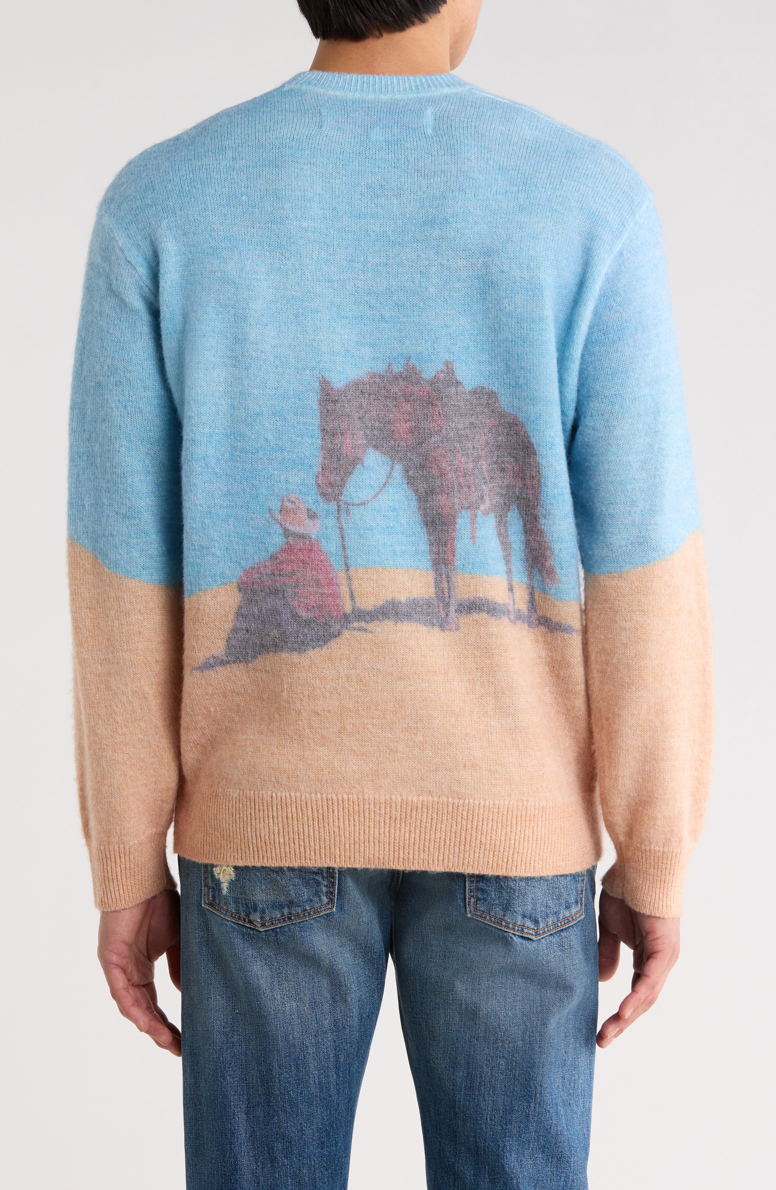 So Far Away Printed Sweater - image 2