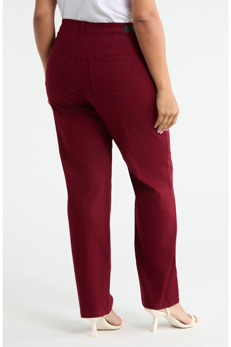 Lexington Straight Leg Jeans, Alternate, color, CLASSIC WINE