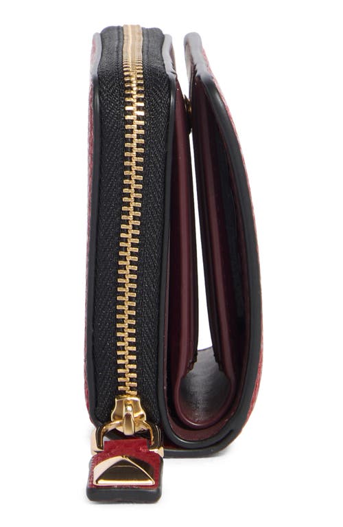 Marc Jacobs Bold Slg Mini Compact Wallet In Red
