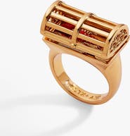 Alex and Ani Lobster Boil Hinged Cage Ring