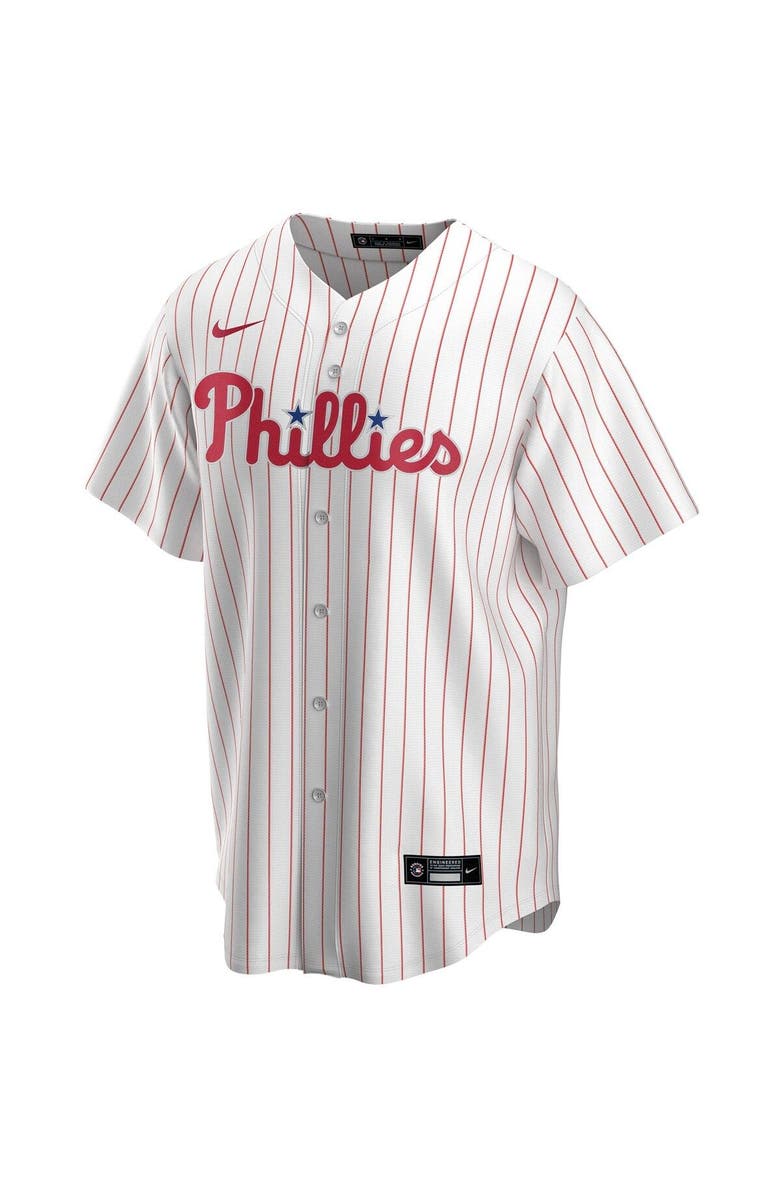Nike Youth Nike Rhys Hoskins White Philadelphia Phillies Home Replica Player Jersey, Alternate, color,