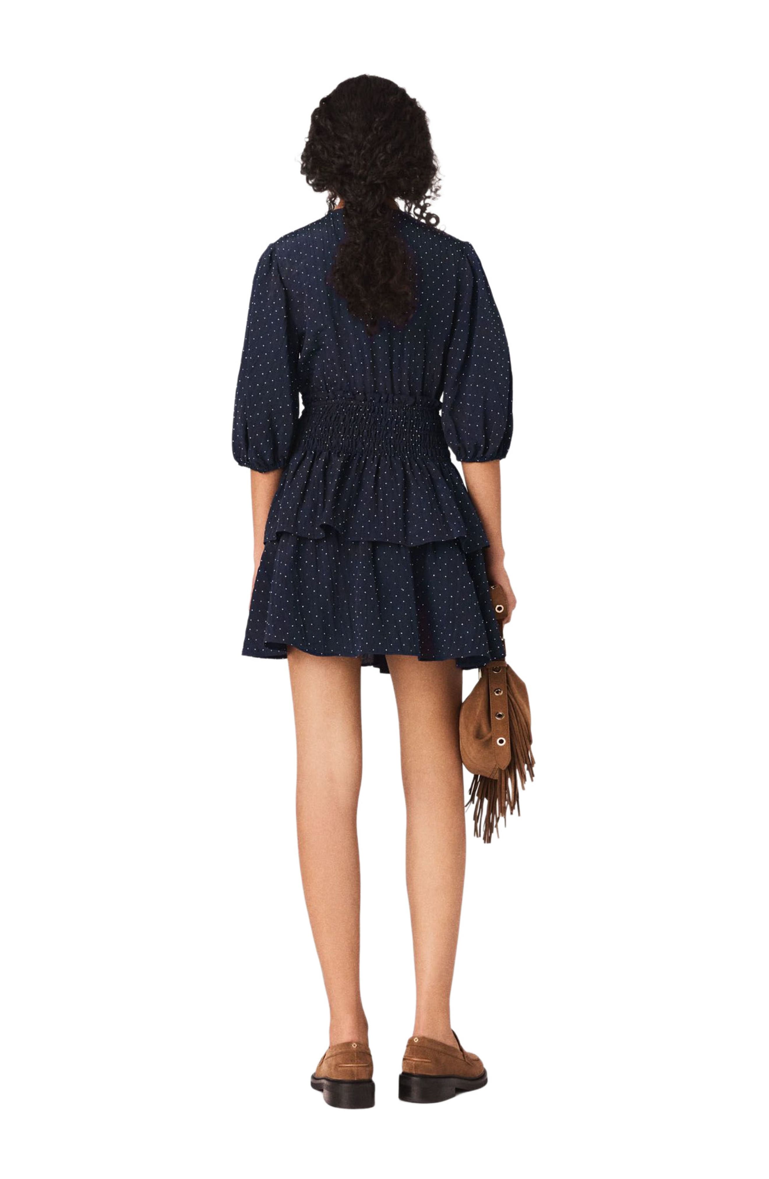 Ruffle and rhinestone dress - image 2