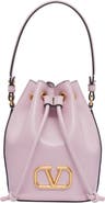 Valentino Garavani Mini VLOGO Signature Leather Bucket Bag
