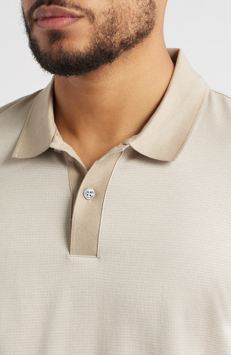 BOSS Parlay Cotton Piqué Polo, Alternate, color, Light Beige