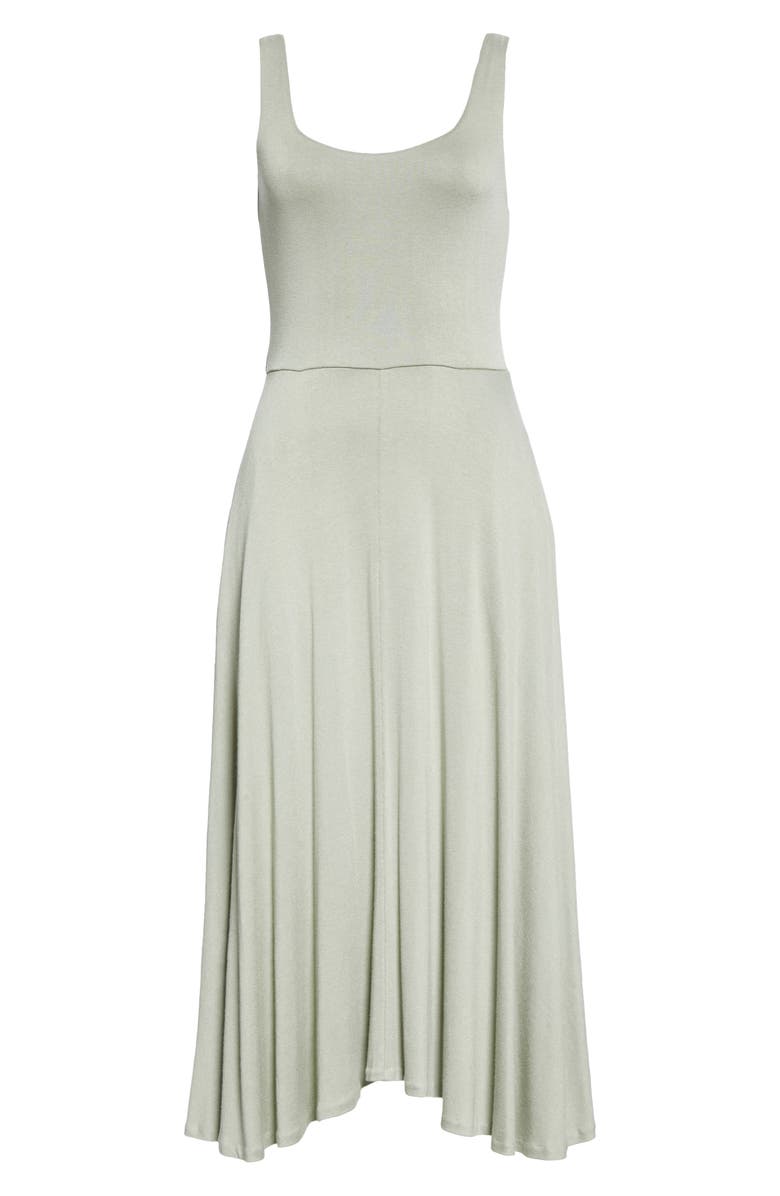 Vince Handkerchief Hem Sleeveless Tank Dress, Alternate, color,