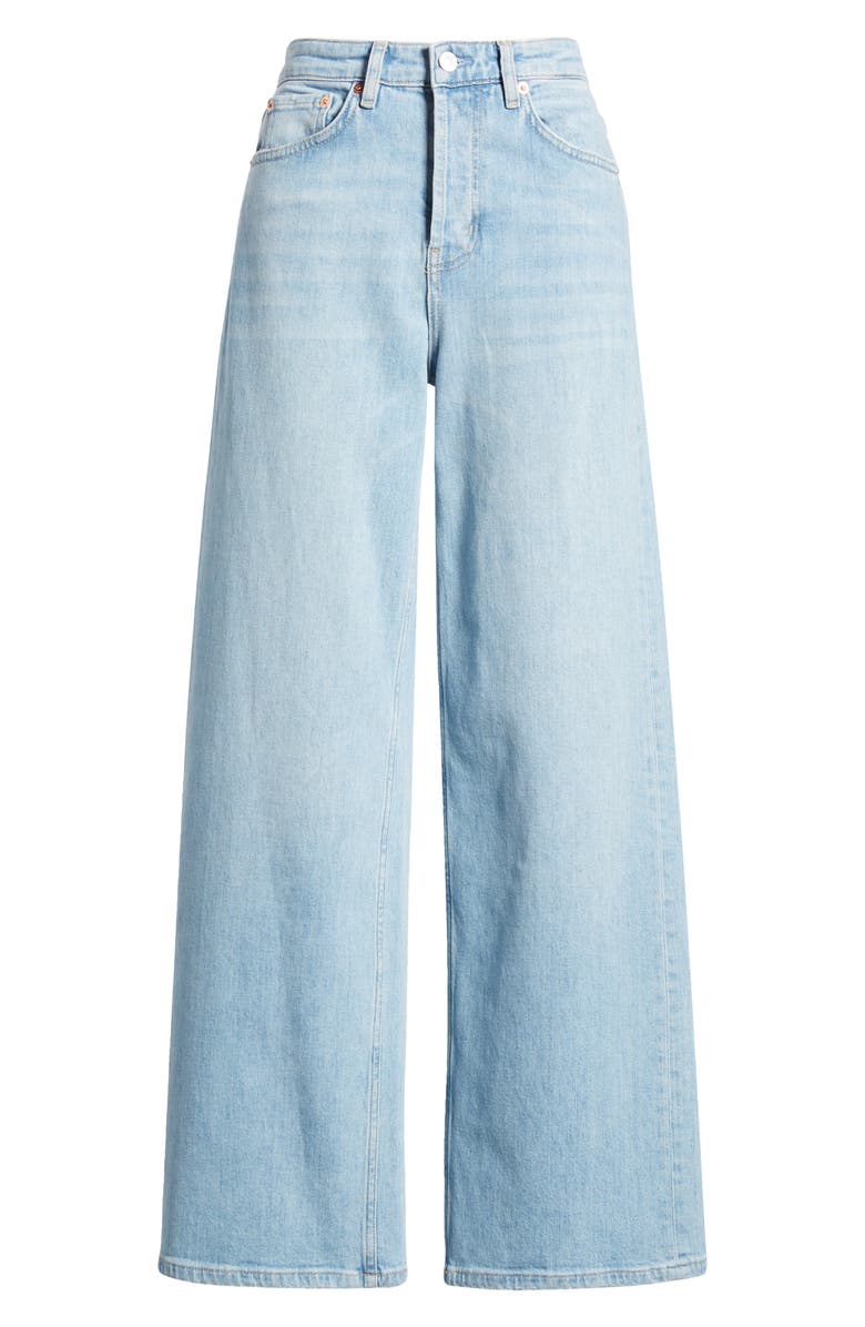 Rails Getty High Waist Wide Leg Jeans, Alternate, color, Blue Mist