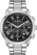 BULOVA Classic Chronograph Bracelet Watch, 40mm