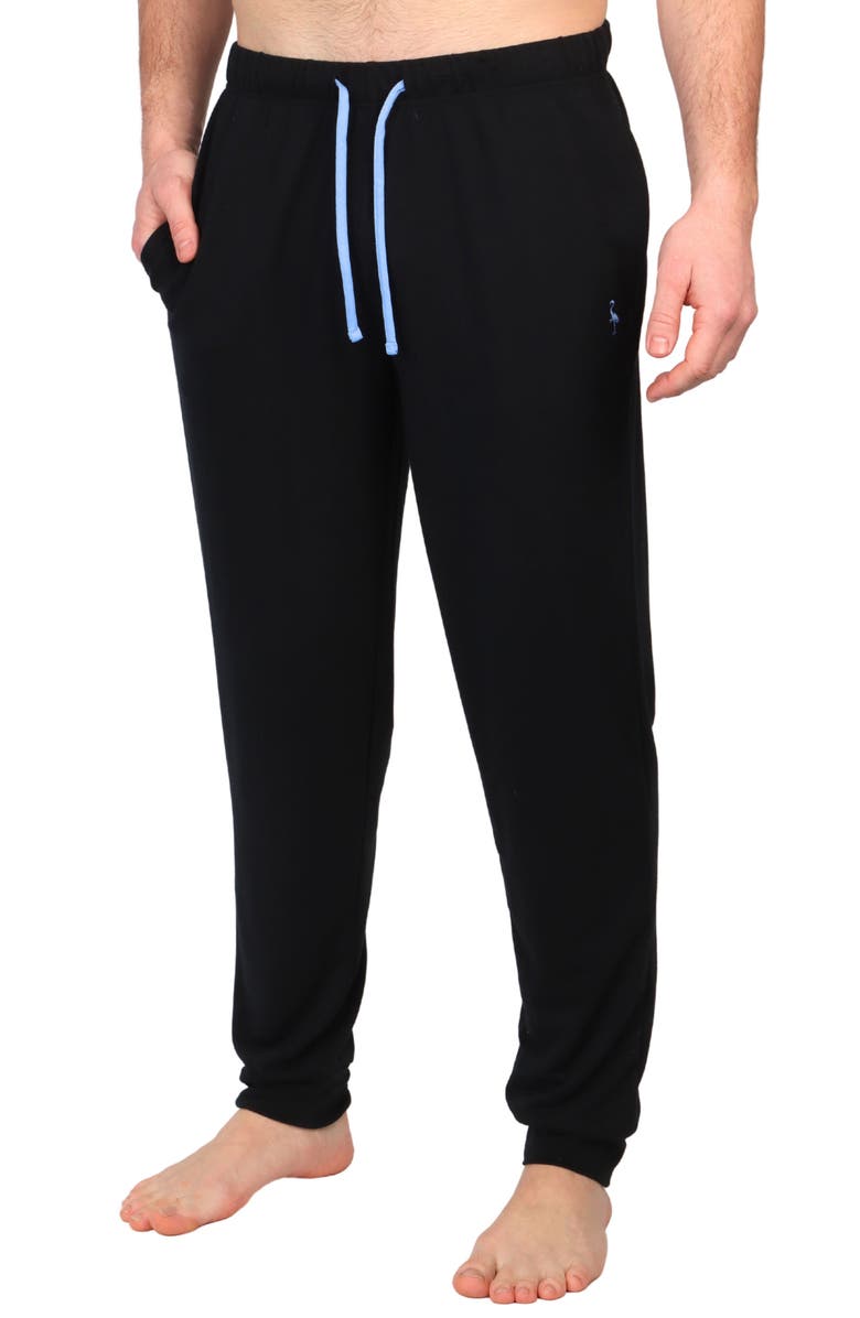 TailorByrd French Terry Lounge Joggers, Alternate, color, Black