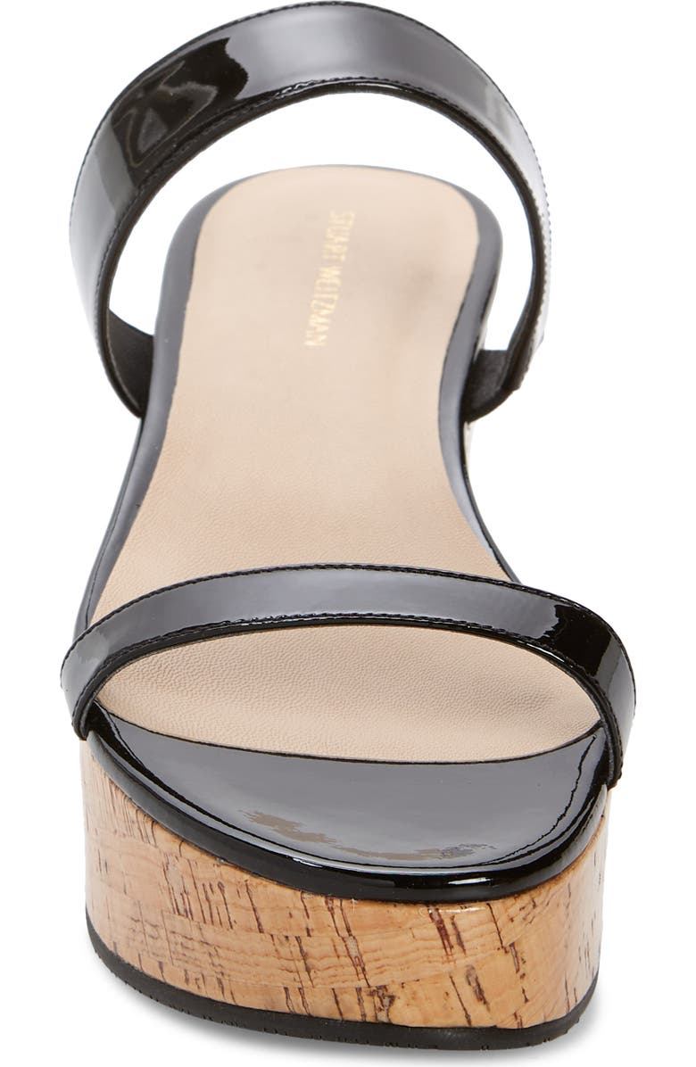 Stuart Weitzman Boardwalk Flat Wedge Slide Sandal, Alternate, color,