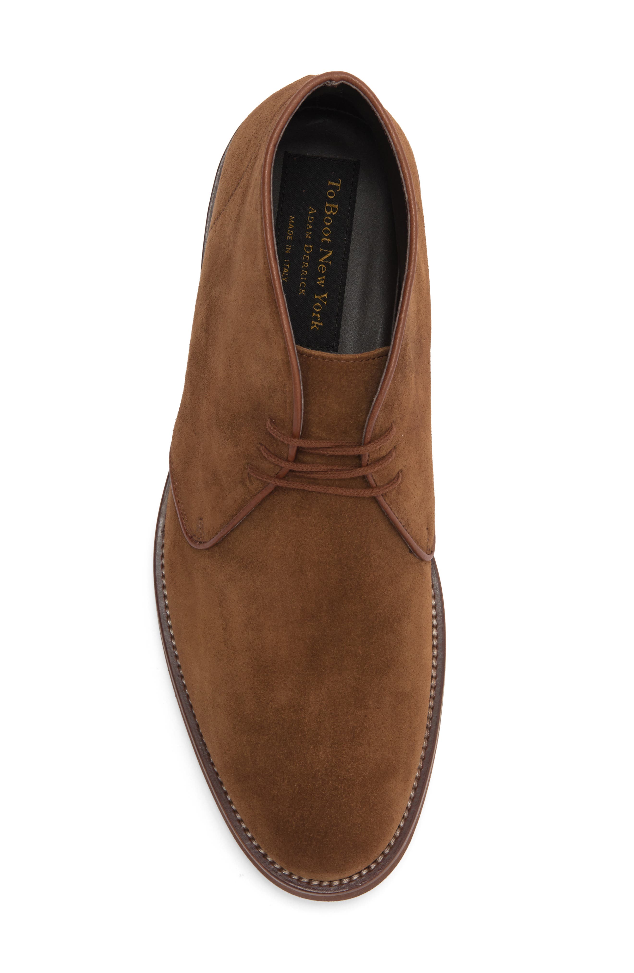 TO BOOT NEW YORK Monaco Plain Toe Chukka Boot, Alternate, color, Brown