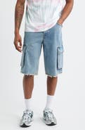 ICECREAM Barrels Denim Cargo Shorts