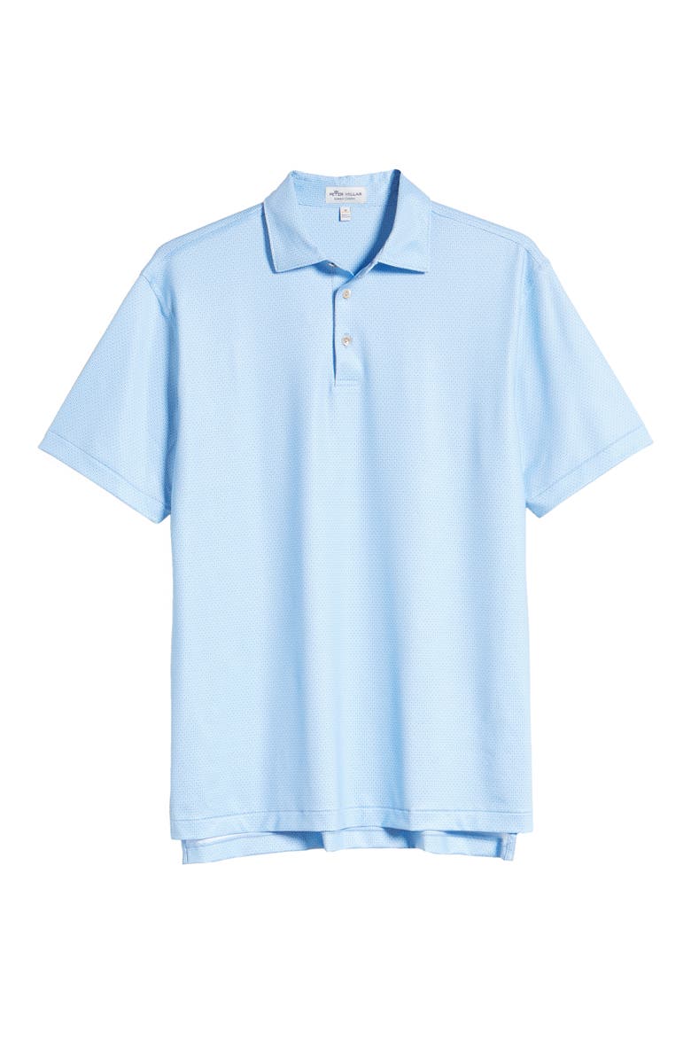 Watts Regular Fit Stretch Jersey Performance Polo, Alternate, color, COTTAGE BLUE