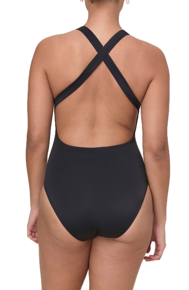Andie The Tulum One-Piece Swimsuit, Alternate, color, Black
