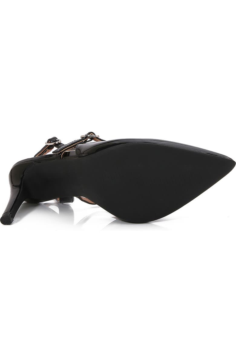 BERNESS Gula Pointed Toe Slingback Pump, Alternate, color, Black