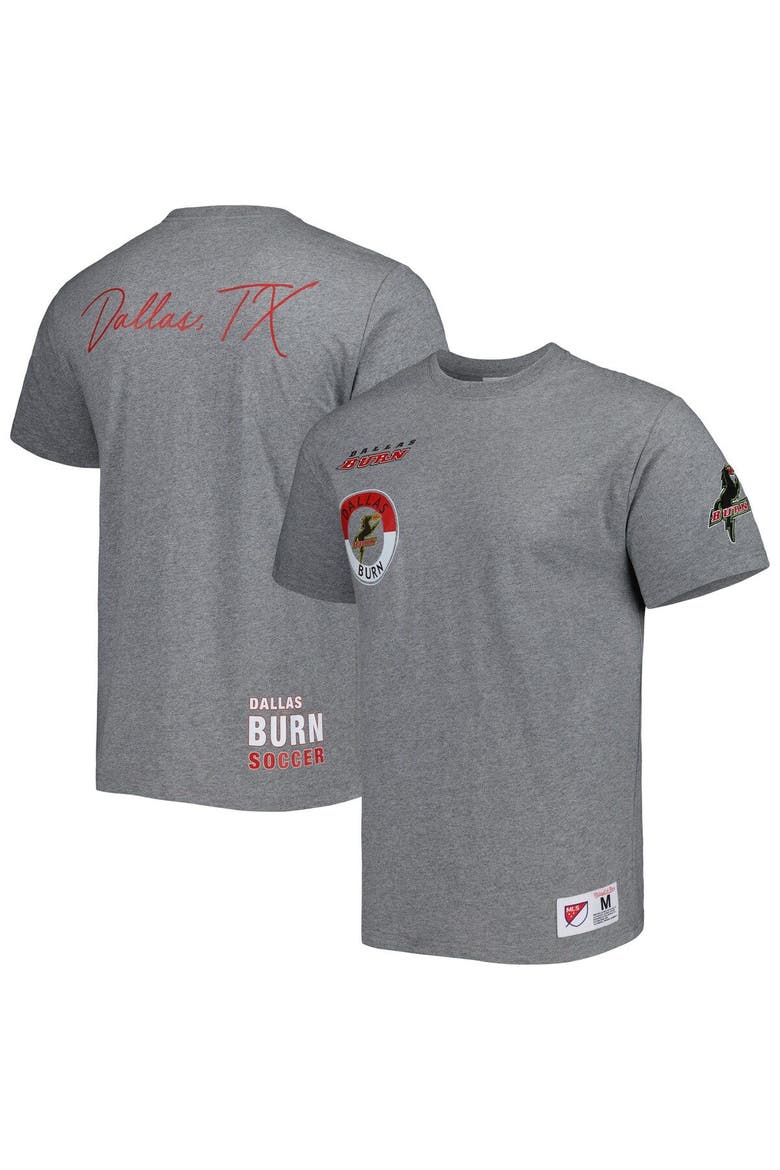 Men Mitchell & Ness Gray FC Dallas City Tee, Main, color, Gray