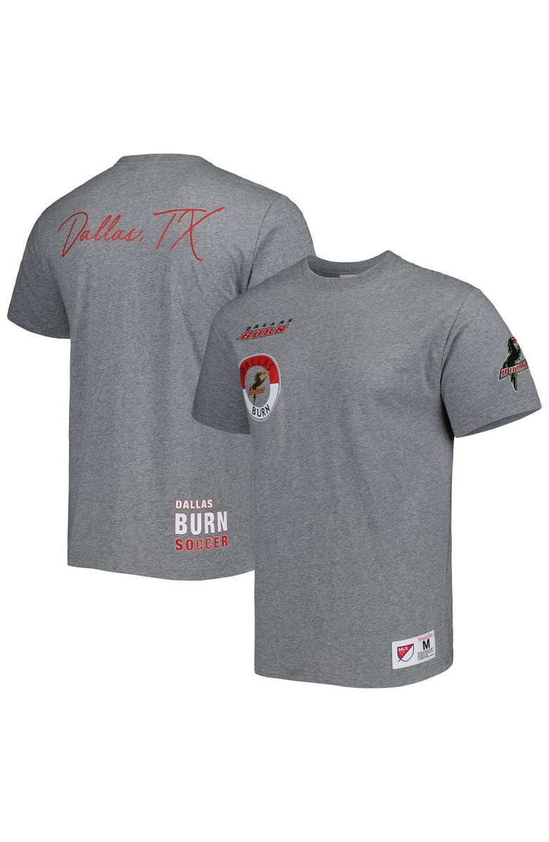 Mitchell & Ness Men Mitchell & Ness Gray FC Dallas City Tee, Main, color, Gray