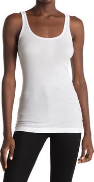 Vince Favorite Pima Cotton & Modal Tank