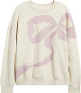 LoveShackFancy Palo Cotton Blend Sweatshirt
