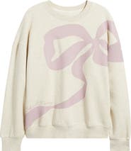 LoveShackFancy Palo Cotton Blend Sweatshirt