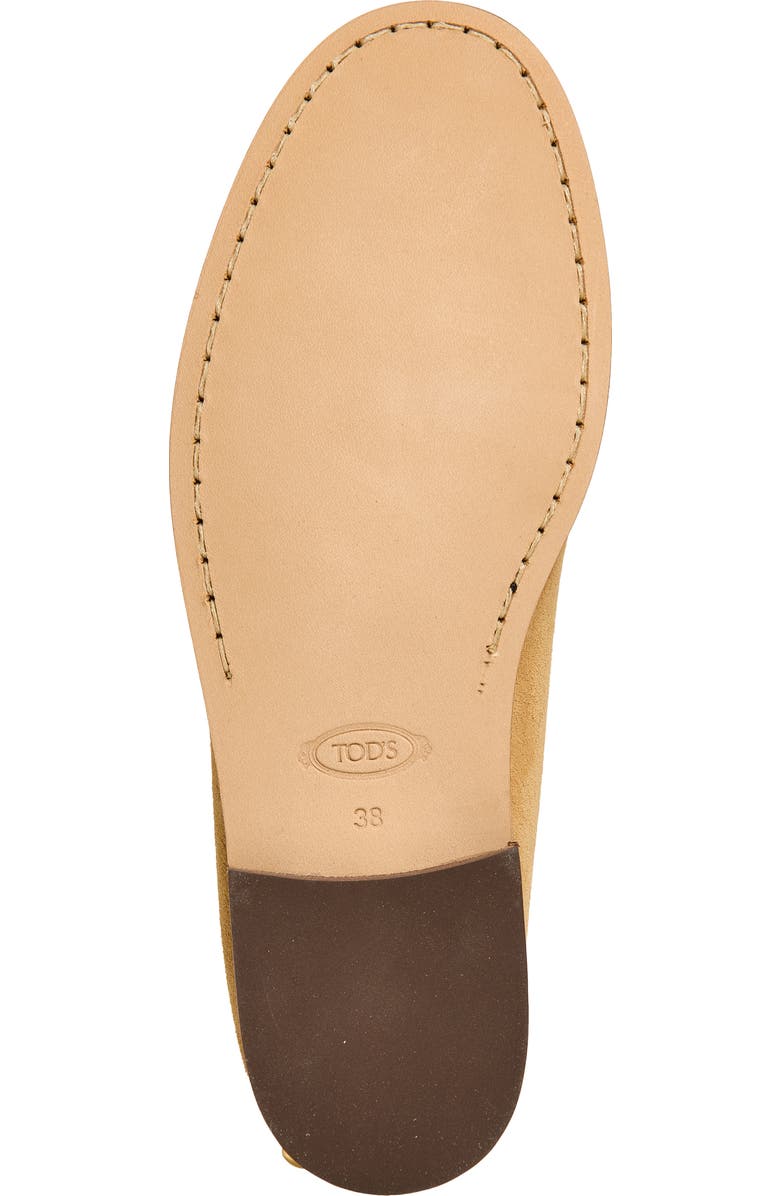 Tod's Stud Detail Slipper Loafer, Alternate, color, Ginger