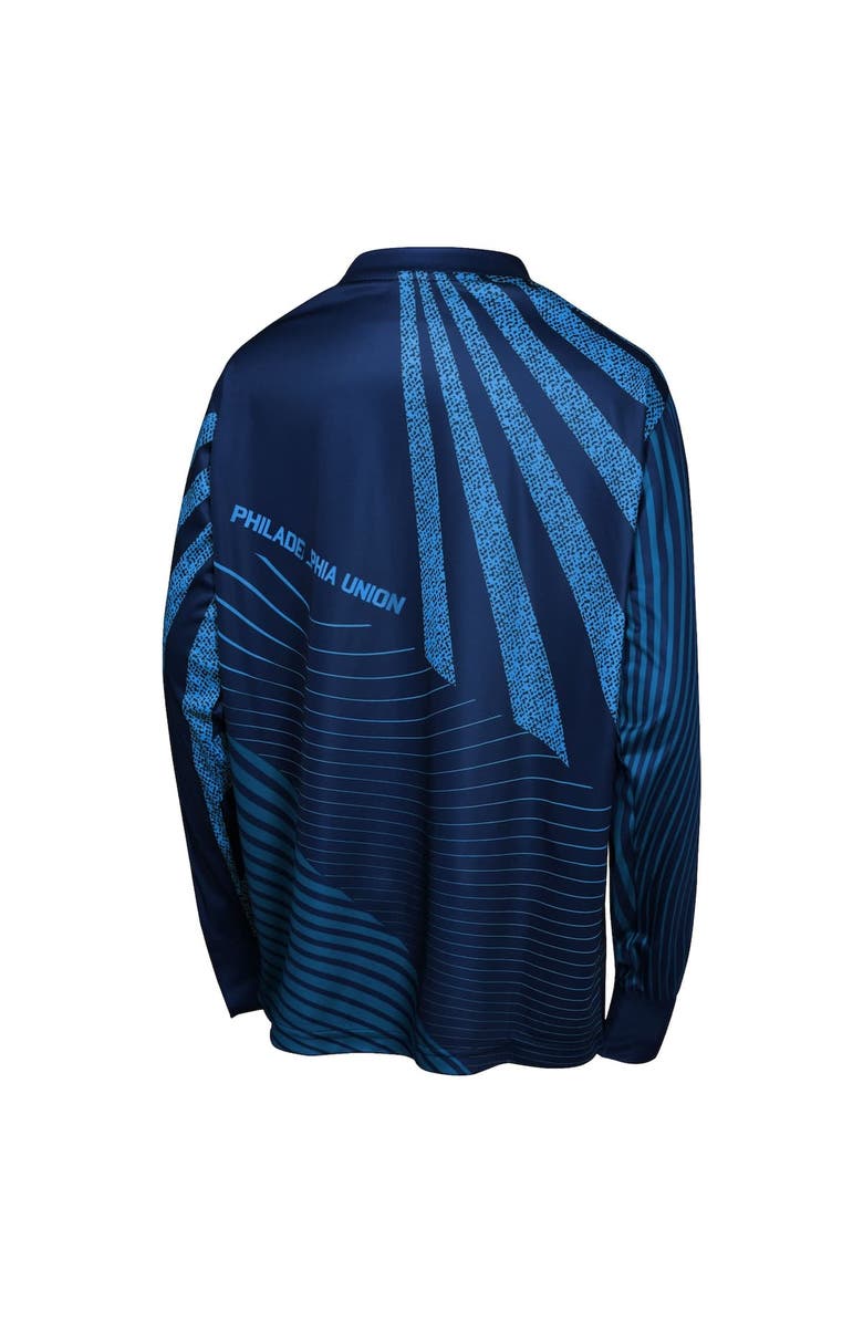 Outerstuff Youth Outerstuff Blue Philadelphia Union Nifty Netminder Long Sleeve T-Shirt, Alternate, color, Blue