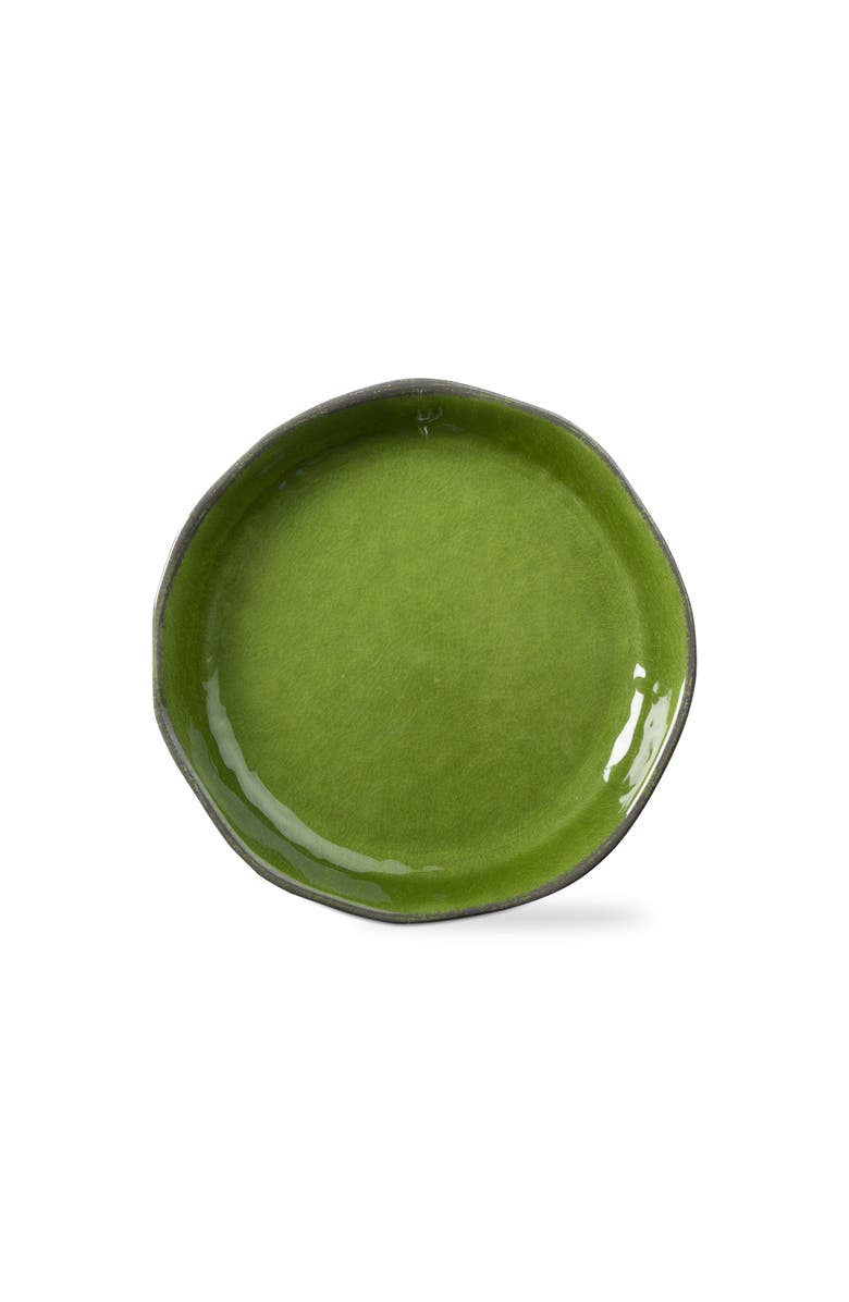 tag Veranda Large Shallow Melamine Bowl Green Perfect for Dining, Main, color, Green