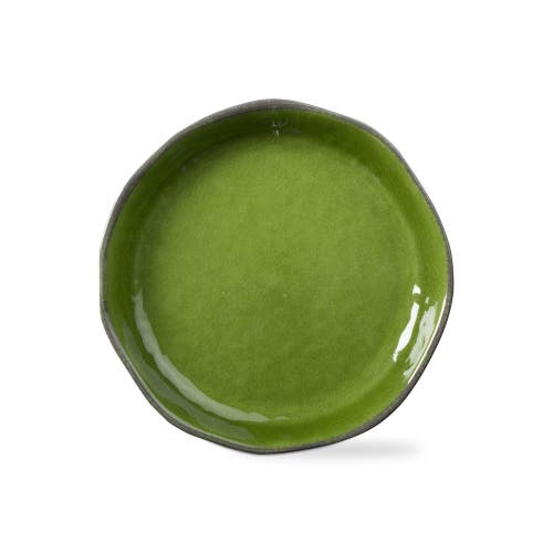 Tag Veranda Large Shallow Melamine Bowl Green Perfect For Dining In Green