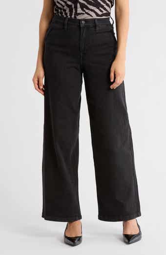 DKNY Jeans High Waist Wide Leg Jeans