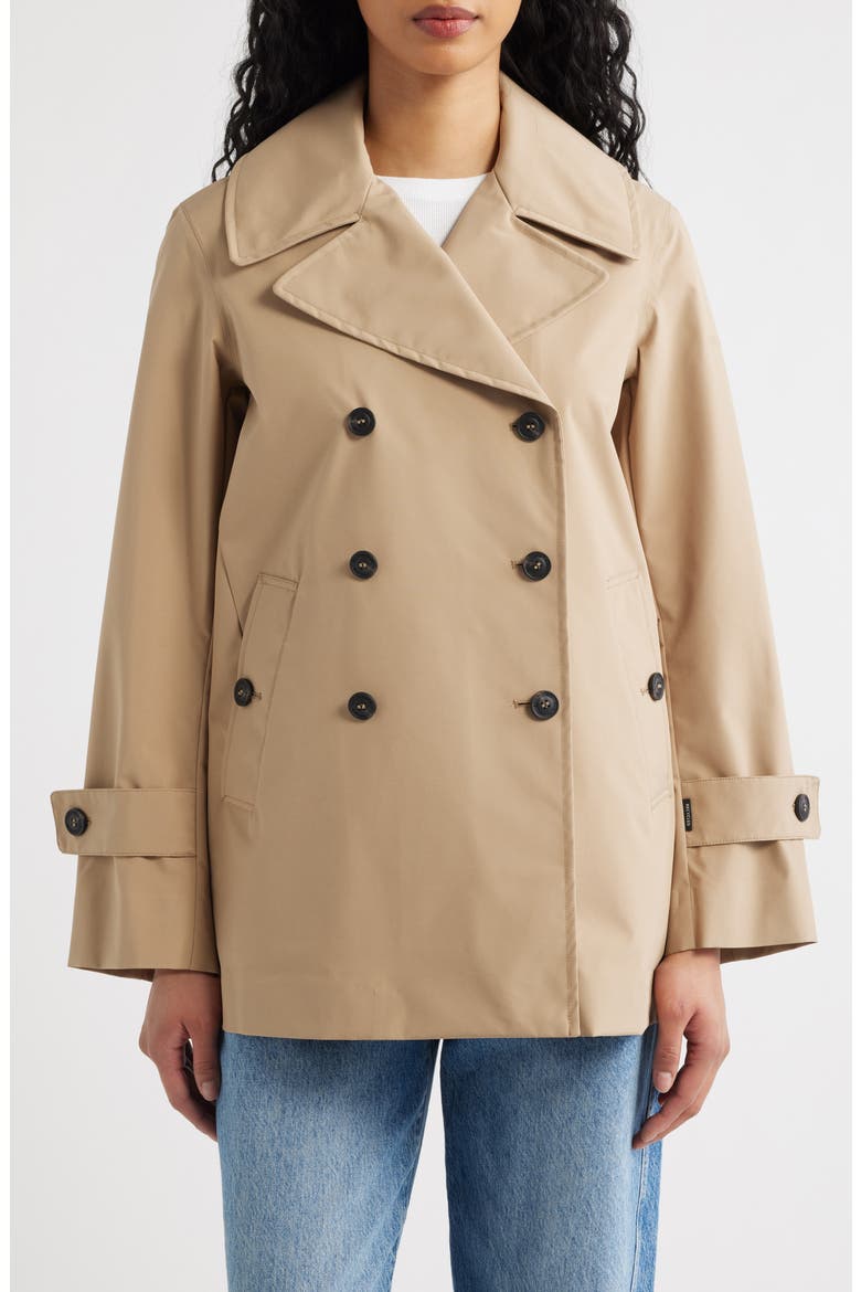Sofi Waterproof Trench Coat, Main, color, STARDUST BEIGE