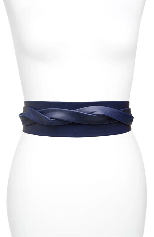 Ada Classic Wrap Belt in Marine  product