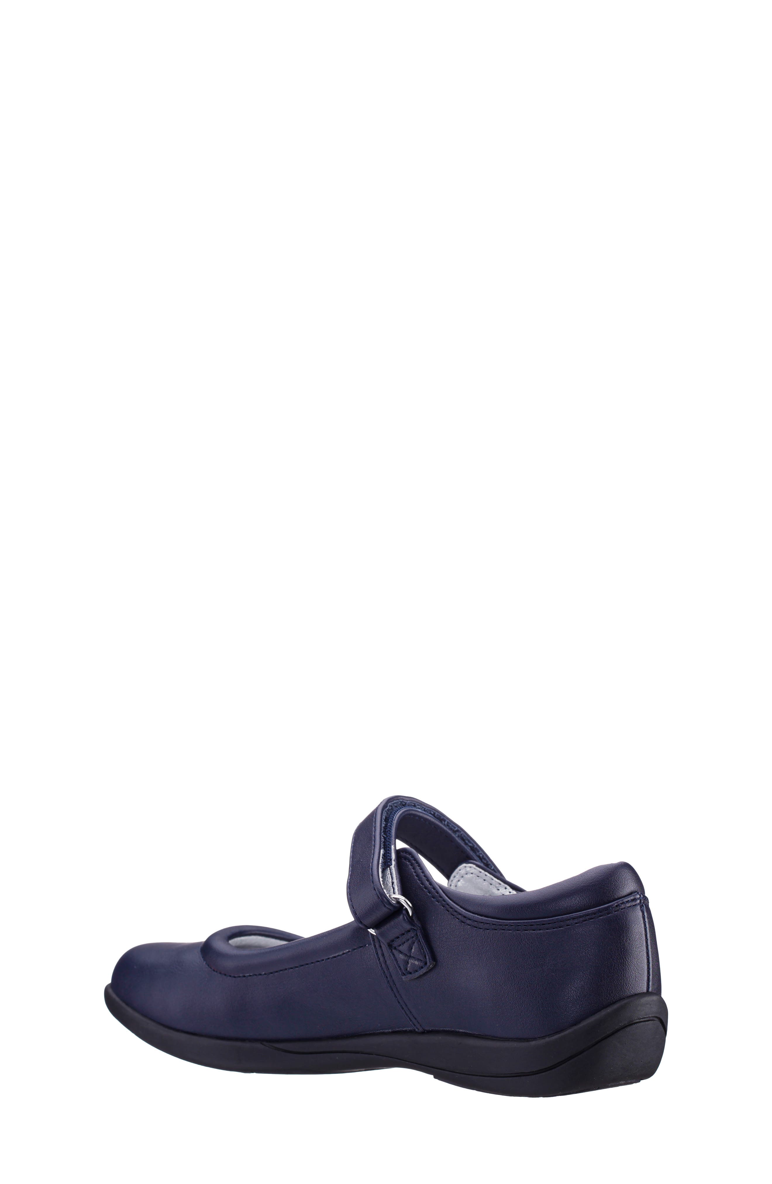 Kids' Dallas Flat, Alternate, color, NAVY TUMBLED