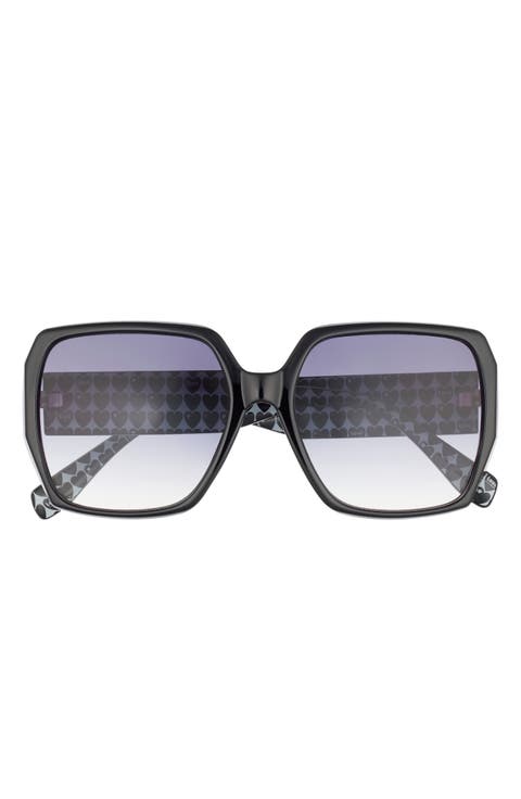 59mm Square Sunglasses
