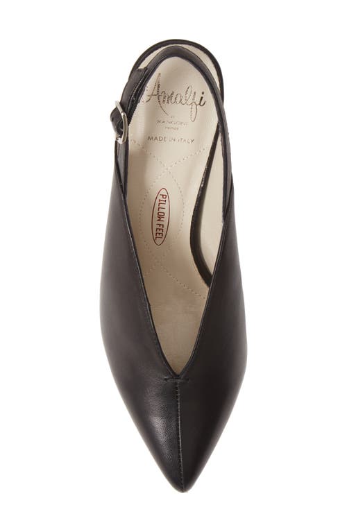 Amalfi By Rangoni Pinerolo Slingback Pump In Black