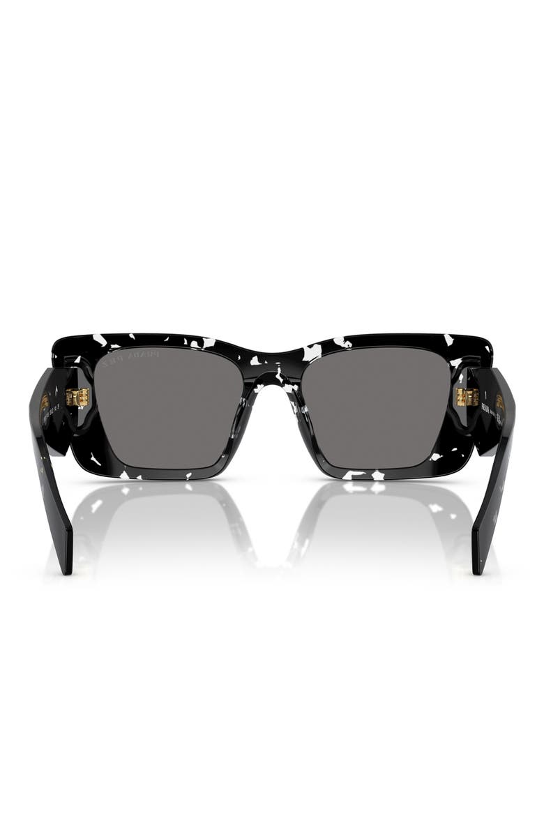 51mm Butterfly Polarized Sunglasses, Alternate, color, CRYSTAL GREY
