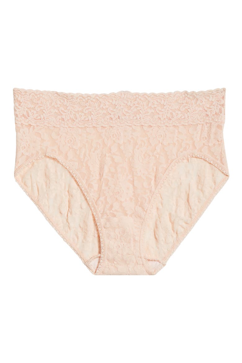 Signature Lace French Briefs, Alternate, color, VANILLA
