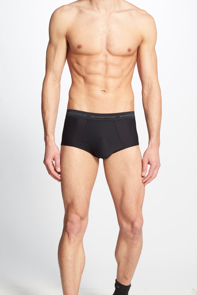 Ex Officio Give-N-Go Briefs, Alternate, color, BLACK