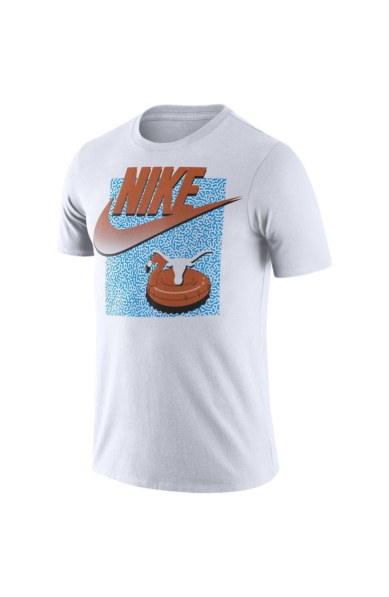Nike Men's Nike White Texas Longhorns Swoosh Spring Break T-Shirt, Alternate, color, 