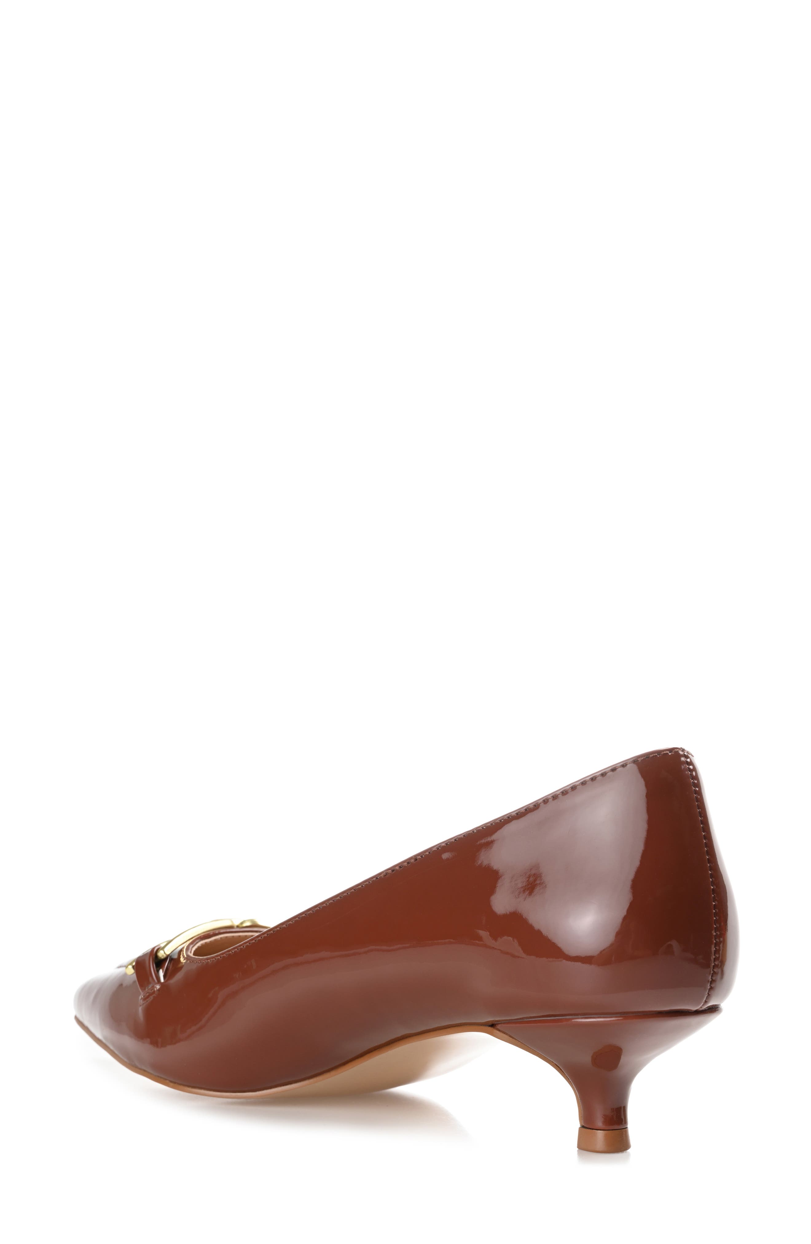 Journee Collection Rumi Pointed Toe Pump - Wide Width, Alternate, color, Brown