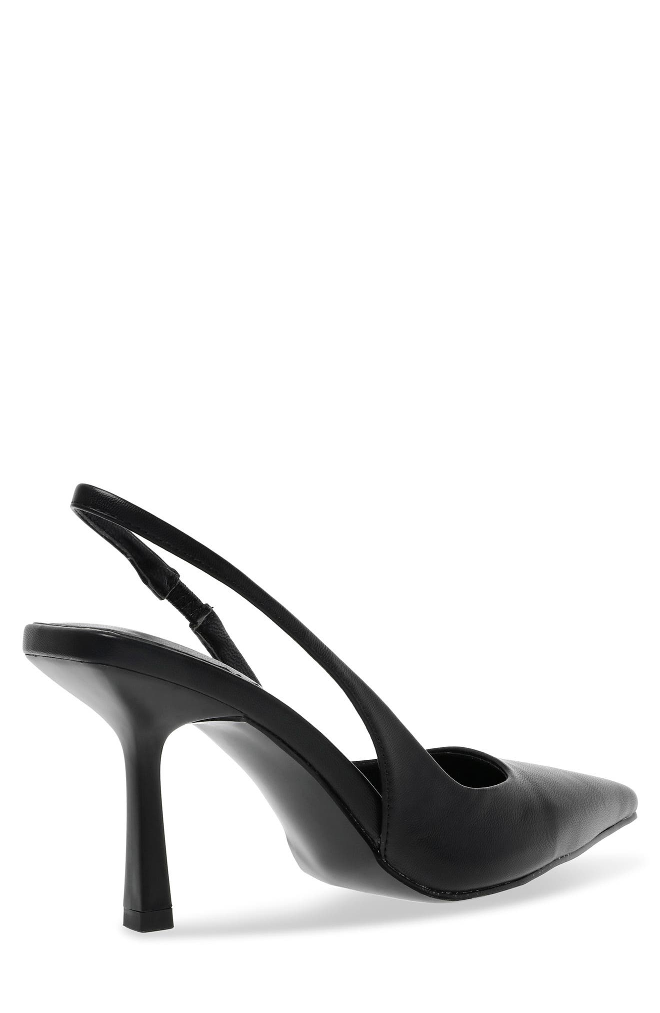 Anne Klein Indianna Slingback Pump, Alternate, color, Black Fabric