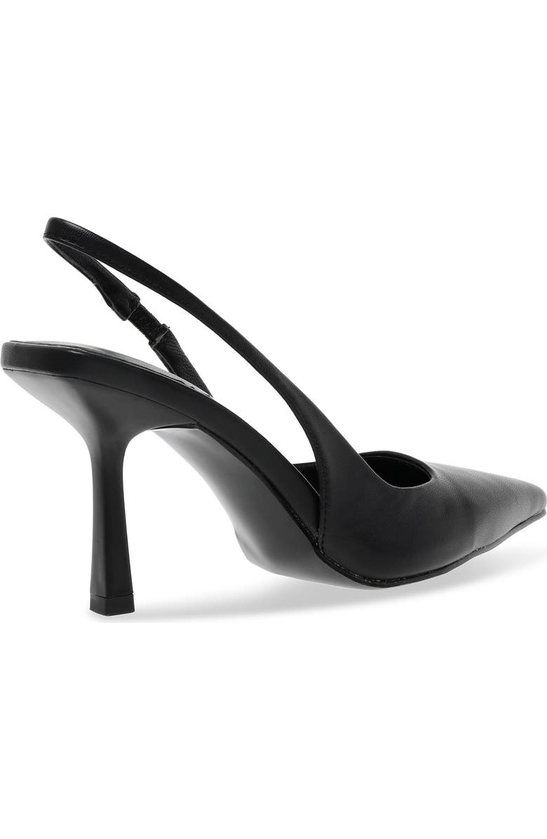Anne Klein Indianna Slingback Pump, Alternate, color, Black Fabric
