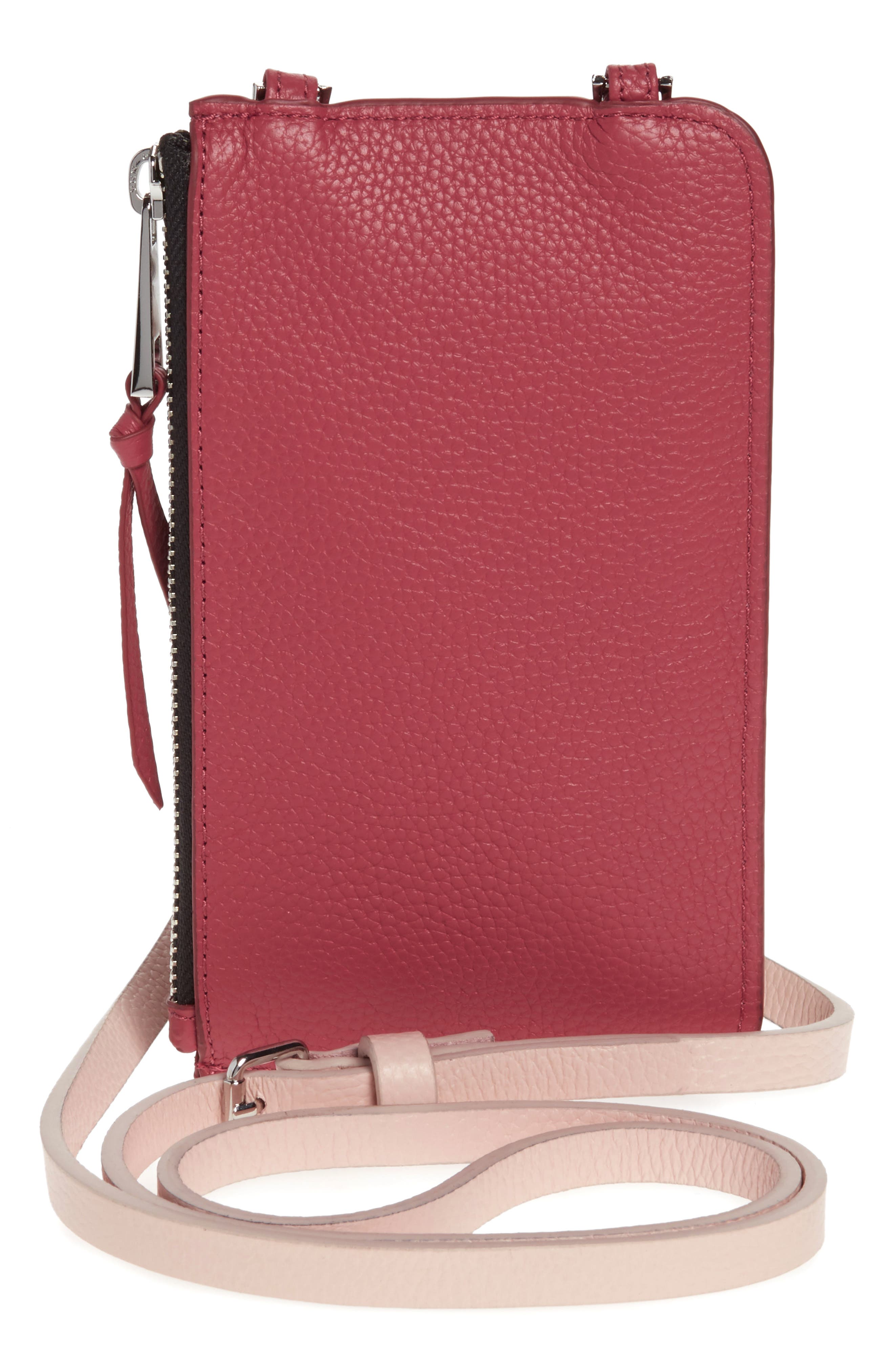 Bandolier Emma Leather iPhone X/Xs Crossbody Case, Alternate, color, 