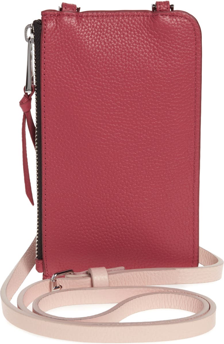 Bandolier Emma Leather iPhone X/Xs Crossbody Case, Alternate, color,