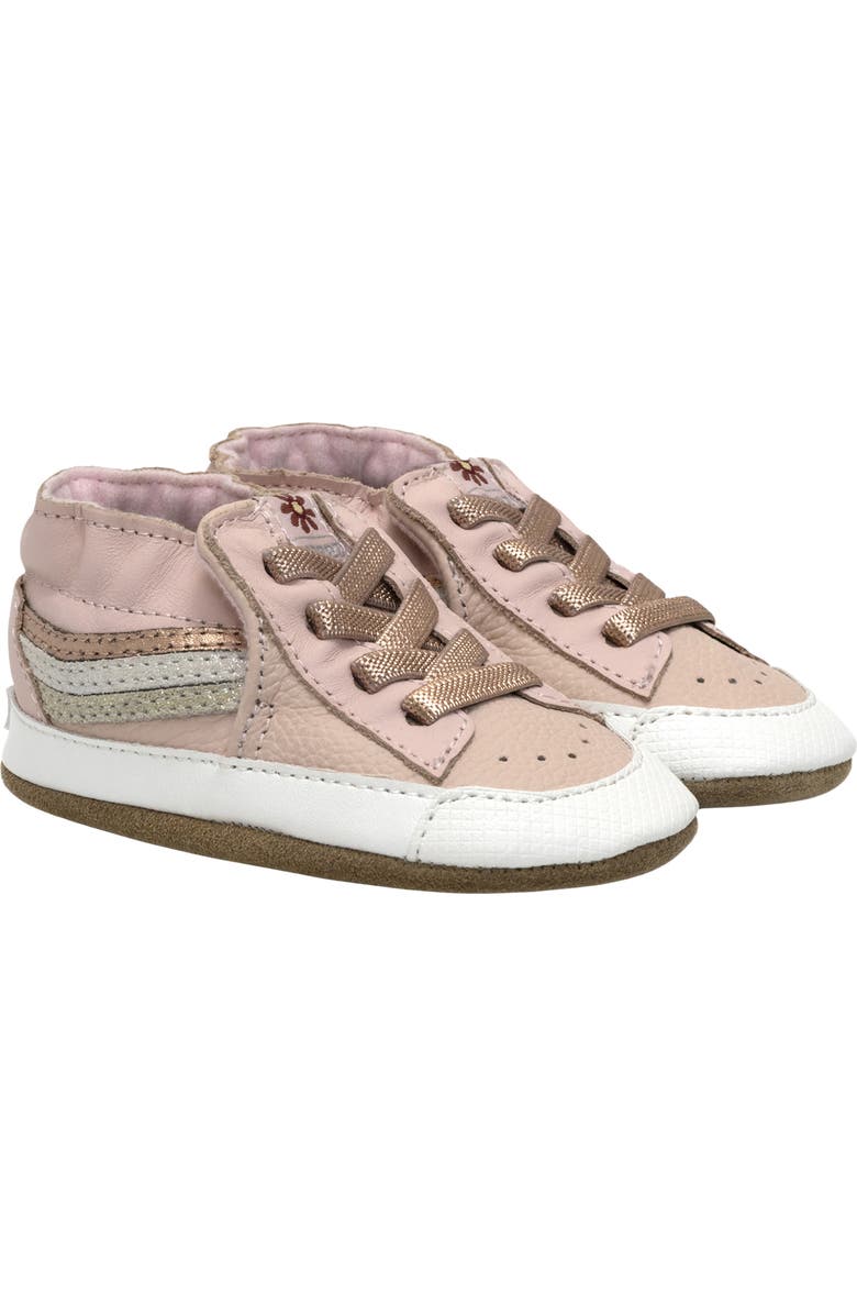 Robeez<sup>®</sup> Kids' Gina Crib Sneaker, Main, color,